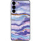 Blue Violet Watercolor Geode Galaxy S22 Skin